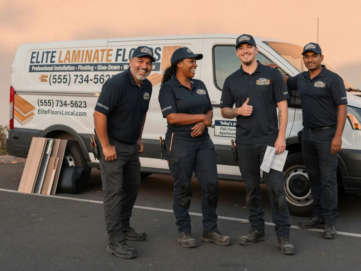 Laminate flooring installation company in Baker, FL